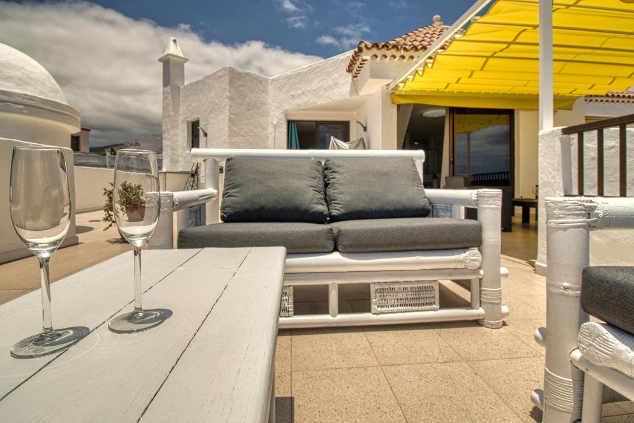 Apartamento Penthouse Sea View Jacuzzy Terrace & Pool Playa Feñabe Exterior foto